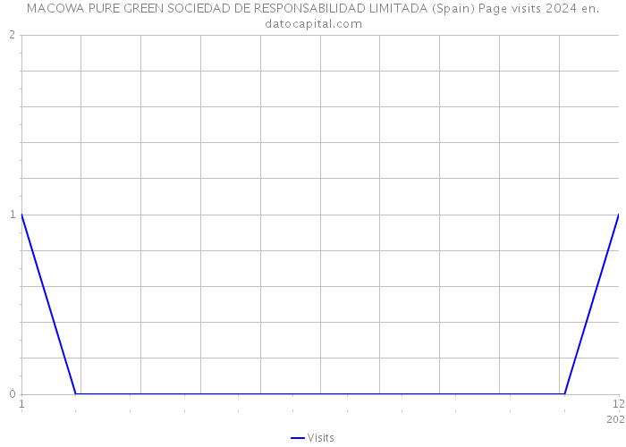 MACOWA PURE GREEN SOCIEDAD DE RESPONSABILIDAD LIMITADA (Spain) Page visits 2024 