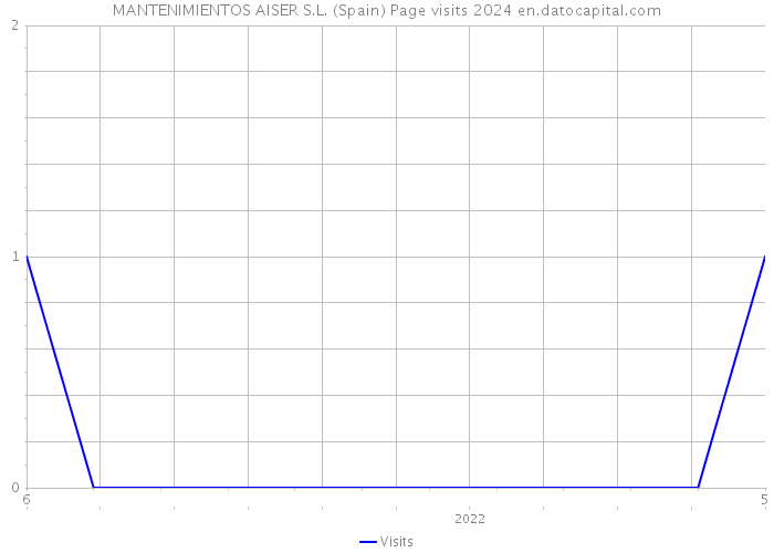 MANTENIMIENTOS AISER S.L. (Spain) Page visits 2024 