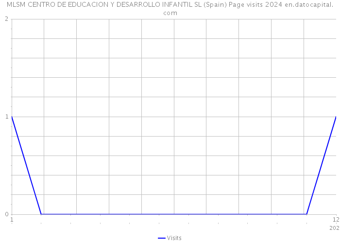 MLSM CENTRO DE EDUCACION Y DESARROLLO INFANTIL SL (Spain) Page visits 2024 