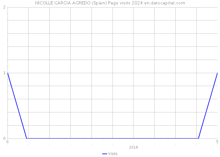 NICOLLE GARCIA AGREDO (Spain) Page visits 2024 