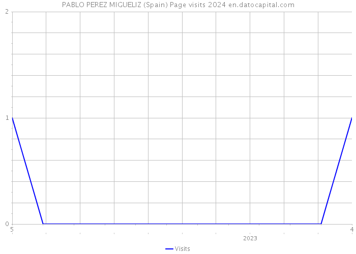 PABLO PEREZ MIGUELIZ (Spain) Page visits 2024 