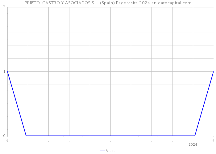 PRIETO-CASTRO Y ASOCIADOS S.L. (Spain) Page visits 2024 