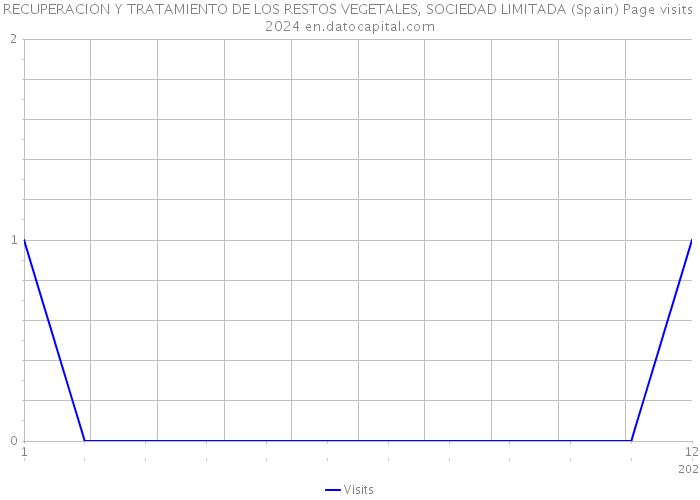 RECUPERACION Y TRATAMIENTO DE LOS RESTOS VEGETALES, SOCIEDAD LIMITADA (Spain) Page visits 2024 