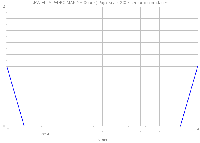 REVUELTA PEDRO MARINA (Spain) Page visits 2024 