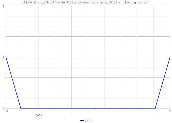 SALVADOR ESCRIBANO SANCHEZ (Spain) Page visits 2024 