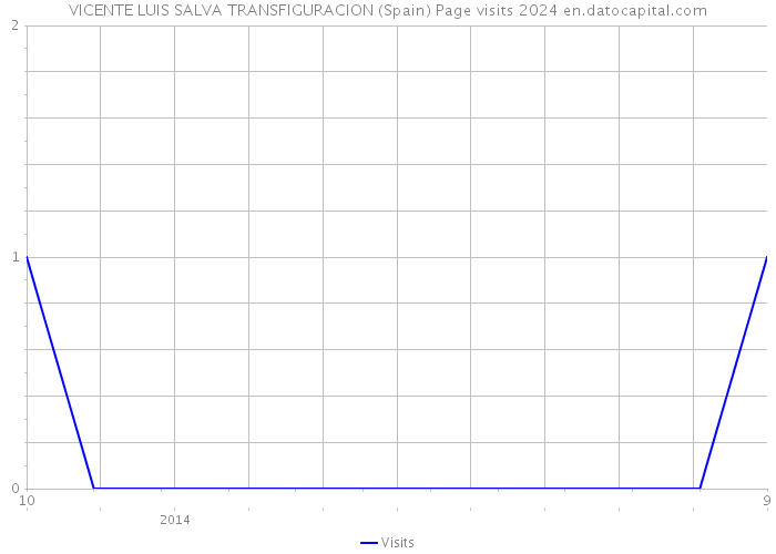 VICENTE LUIS SALVA TRANSFIGURACION (Spain) Page visits 2024 