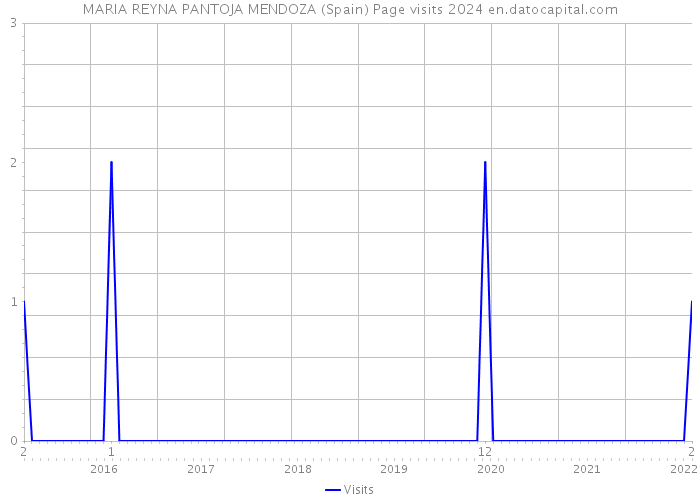 MARIA REYNA PANTOJA MENDOZA (Spain) Page visits 2024 