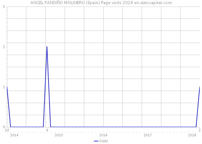 ANGEL FANDIÑO MOLINERO (Spain) Page visits 2024 