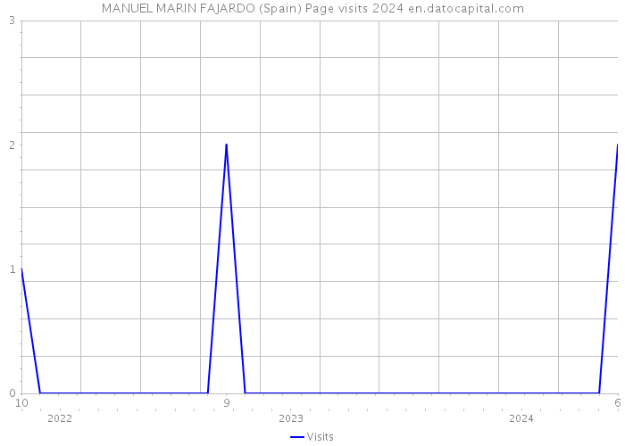 MANUEL MARIN FAJARDO (Spain) Page visits 2024 