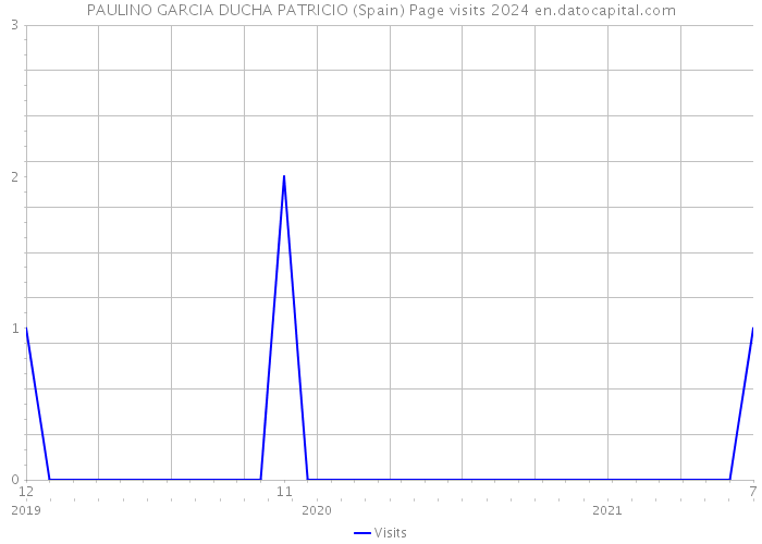 PAULINO GARCIA DUCHA PATRICIO (Spain) Page visits 2024 