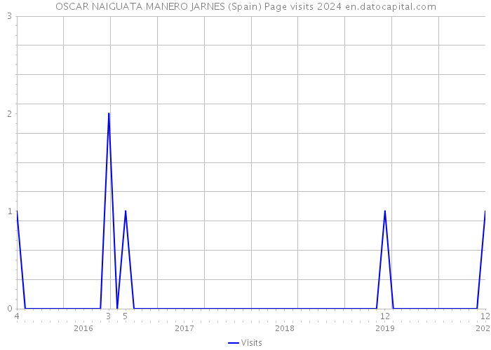 OSCAR NAIGUATA MANERO JARNES (Spain) Page visits 2024 