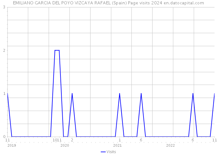 EMILIANO GARCIA DEL POYO VIZCAYA RAFAEL (Spain) Page visits 2024 