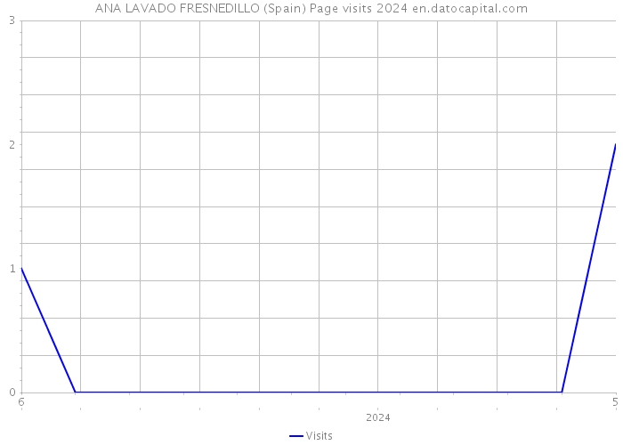ANA LAVADO FRESNEDILLO (Spain) Page visits 2024 