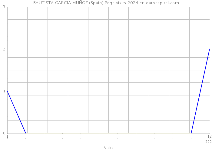 BAUTISTA GARCIA MUÑOZ (Spain) Page visits 2024 