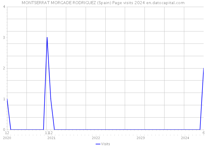 MONTSERRAT MORGADE RODRIGUEZ (Spain) Page visits 2024 