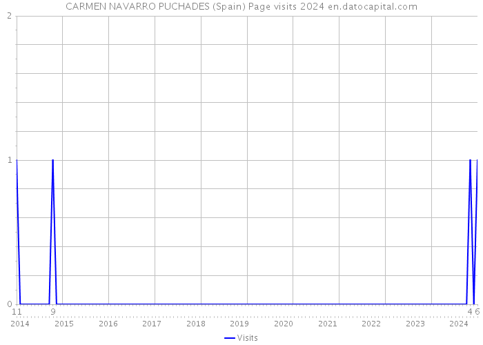 CARMEN NAVARRO PUCHADES (Spain) Page visits 2024 