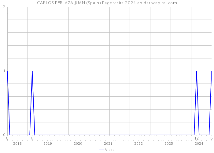 CARLOS PERLAZA JUAN (Spain) Page visits 2024 