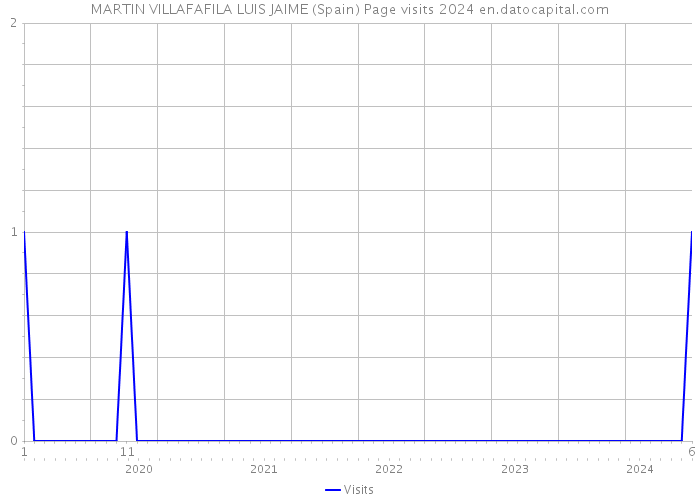 MARTIN VILLAFAFILA LUIS JAIME (Spain) Page visits 2024 