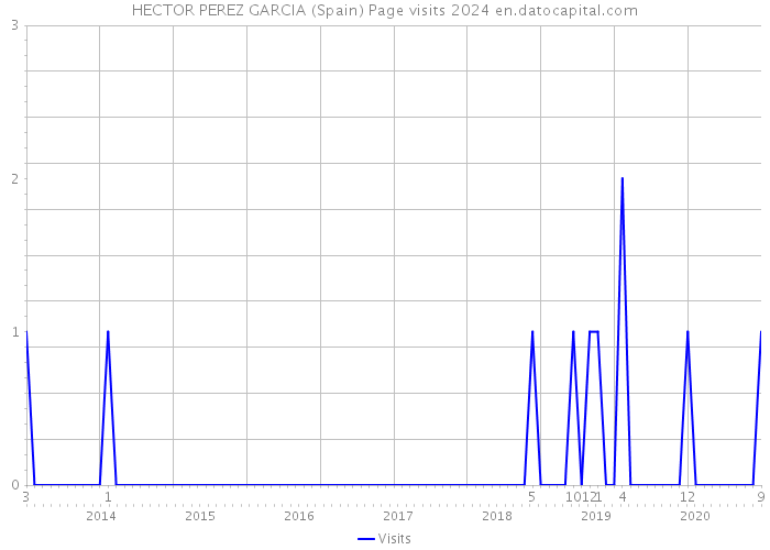 HECTOR PEREZ GARCIA (Spain) Page visits 2024 