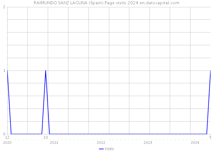 RAIMUNDO SANZ LAGUNA (Spain) Page visits 2024 