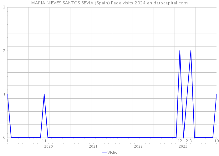 MARIA NIEVES SANTOS BEVIA (Spain) Page visits 2024 