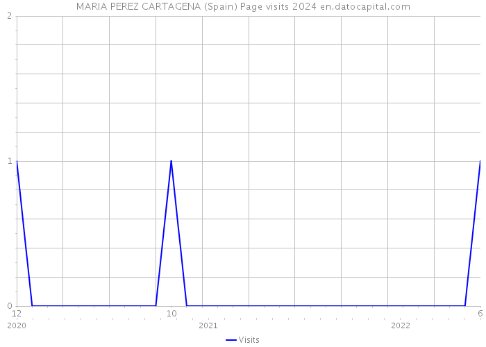MARIA PEREZ CARTAGENA (Spain) Page visits 2024 