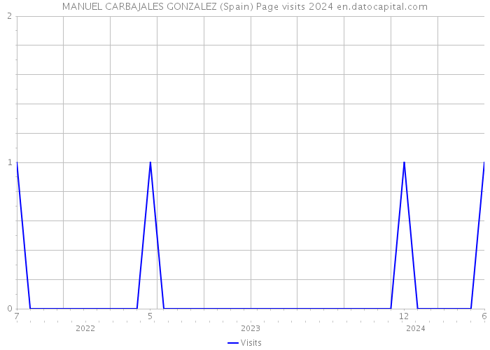 MANUEL CARBAJALES GONZALEZ (Spain) Page visits 2024 