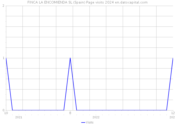 FINCA LA ENCOMIENDA SL (Spain) Page visits 2024 