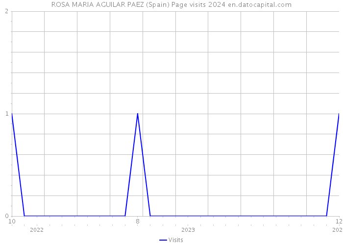 ROSA MARIA AGUILAR PAEZ (Spain) Page visits 2024 