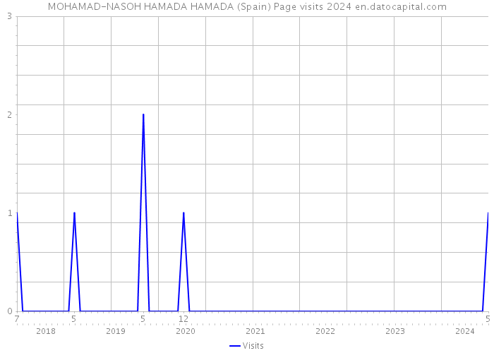 MOHAMAD-NASOH HAMADA HAMADA (Spain) Page visits 2024 