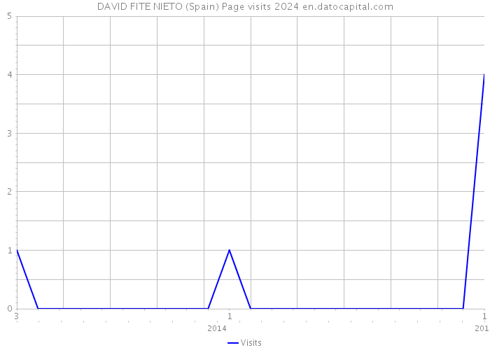 DAVID FITE NIETO (Spain) Page visits 2024 