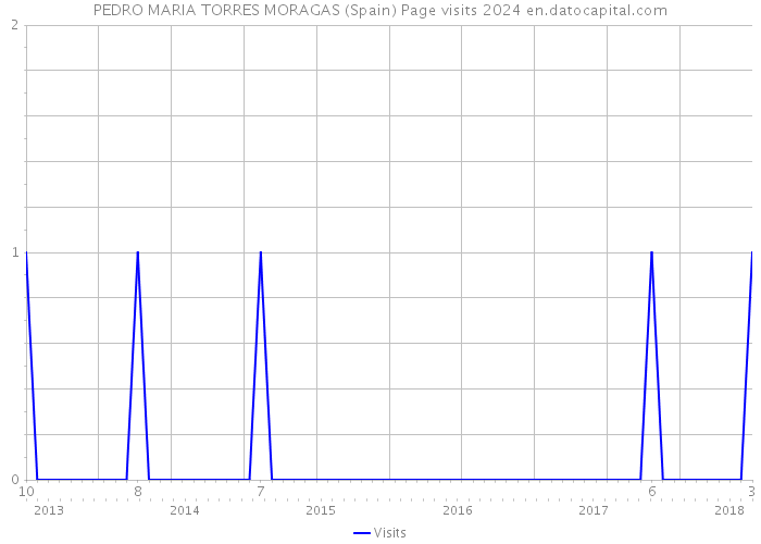 PEDRO MARIA TORRES MORAGAS (Spain) Page visits 2024 