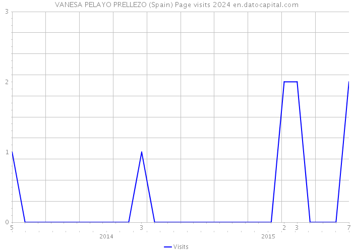 VANESA PELAYO PRELLEZO (Spain) Page visits 2024 