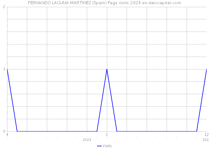 FERNANDO LAGUNA MARTINEZ (Spain) Page visits 2024 