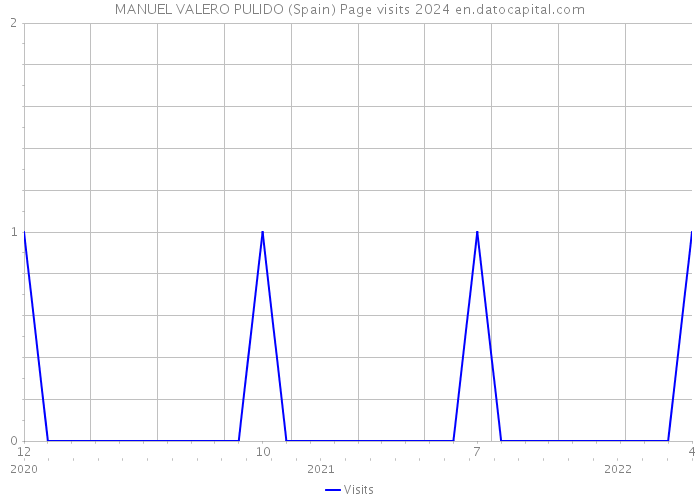 MANUEL VALERO PULIDO (Spain) Page visits 2024 