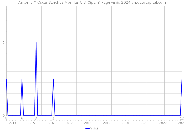 Antonio Y Oscar Sanchez Morillas C.B. (Spain) Page visits 2024 