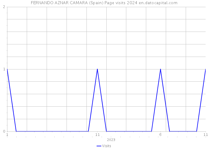 FERNANDO AZNAR CAMARA (Spain) Page visits 2024 