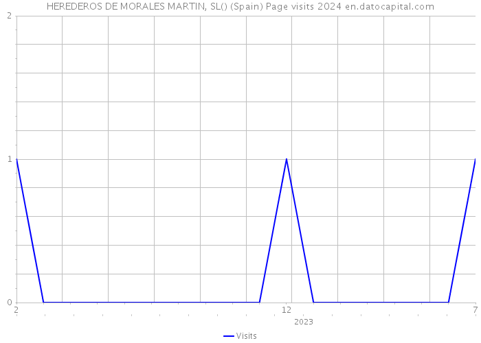 HEREDEROS DE MORALES MARTIN, SL() (Spain) Page visits 2024 