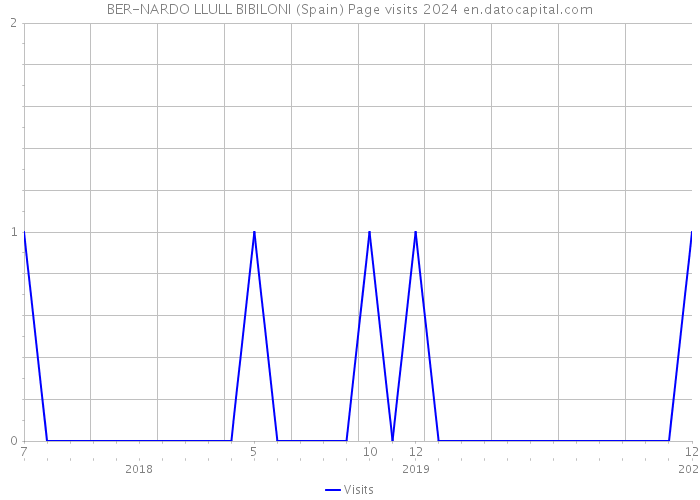 BER-NARDO LLULL BIBILONI (Spain) Page visits 2024 