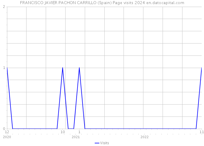 FRANCISCO JAVIER PACHON CARRILLO (Spain) Page visits 2024 