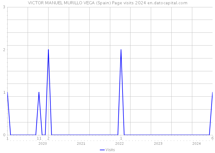 VICTOR MANUEL MURILLO VEGA (Spain) Page visits 2024 