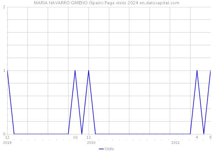 MARIA NAVARRO GIMENO (Spain) Page visits 2024 