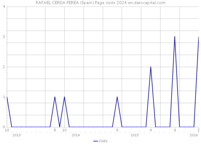 RAFAEL CERDA PEREA (Spain) Page visits 2024 