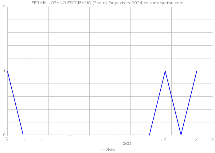 FERMIN LOZANO ESCRIBANO (Spain) Page visits 2024 