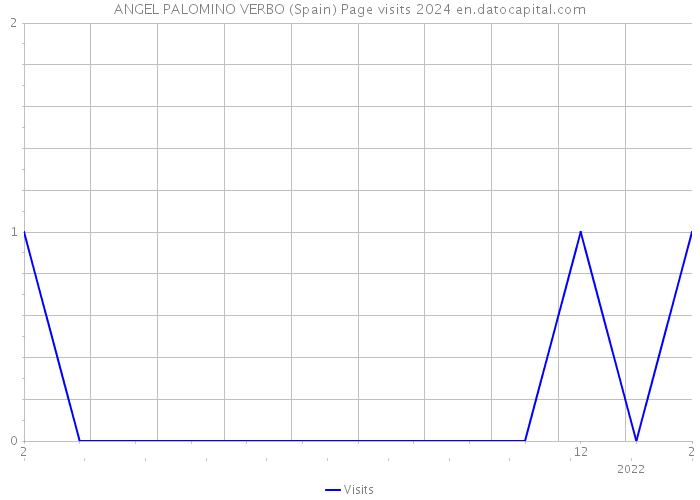 ANGEL PALOMINO VERBO (Spain) Page visits 2024 