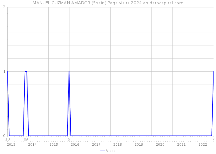 MANUEL GUZMAN AMADOR (Spain) Page visits 2024 