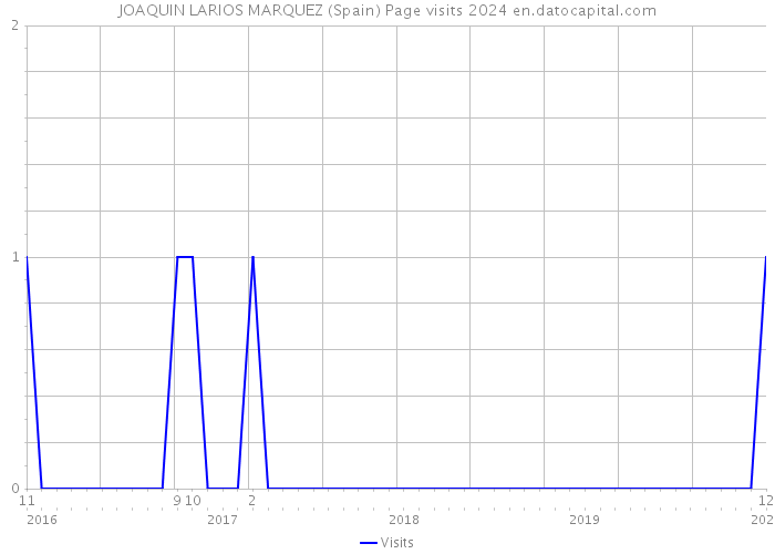 JOAQUIN LARIOS MARQUEZ (Spain) Page visits 2024 