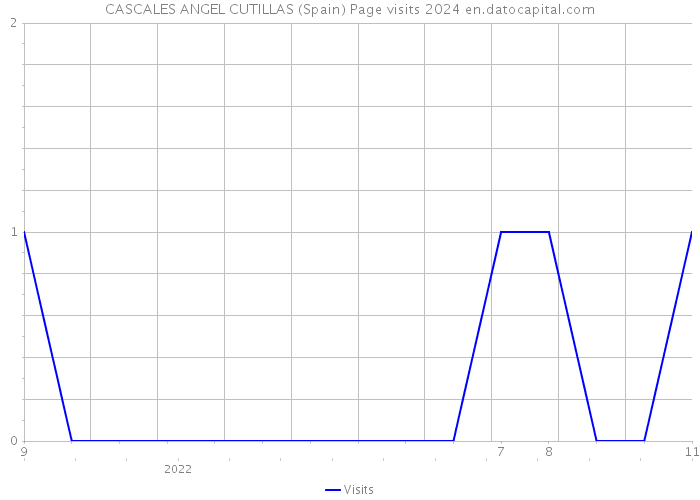 CASCALES ANGEL CUTILLAS (Spain) Page visits 2024 