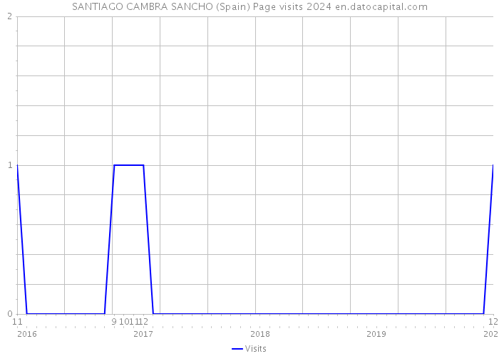 SANTIAGO CAMBRA SANCHO (Spain) Page visits 2024 