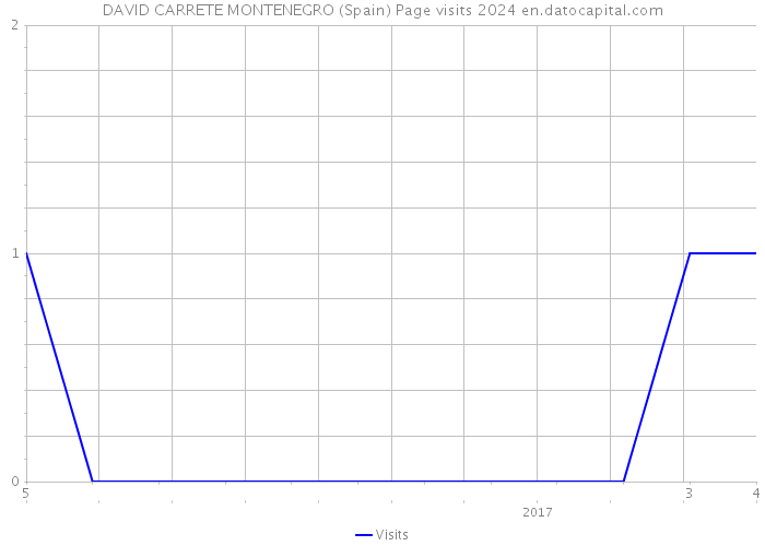 DAVID CARRETE MONTENEGRO (Spain) Page visits 2024 